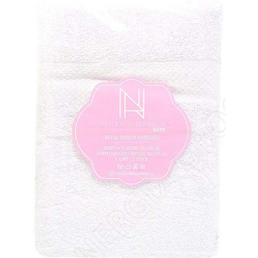 Latelier Vannas dvielis, balts, hamam 70x130 cm