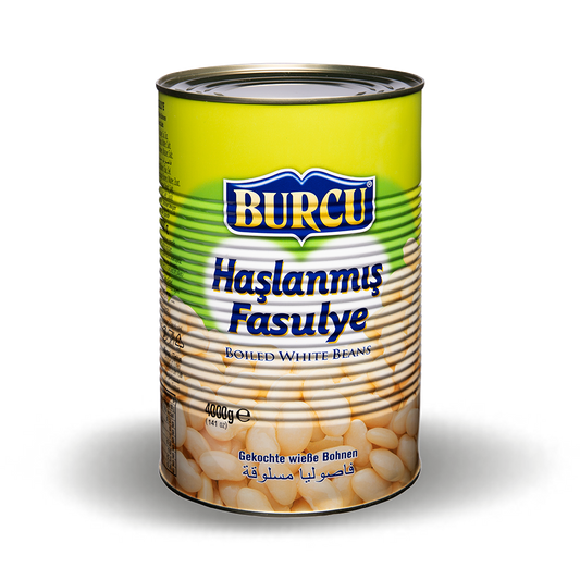 Burcu haşlanmış beyaz fasulye, 400g