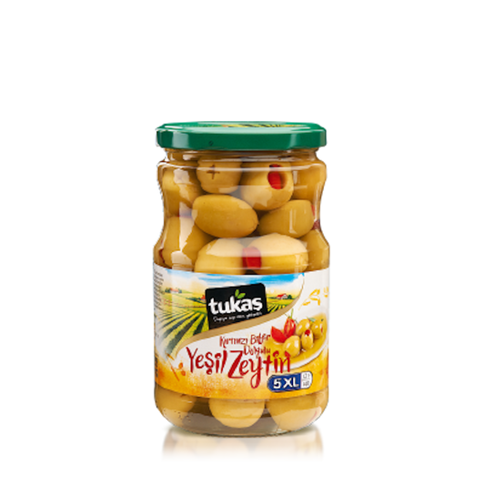 Tukaş pildītas zaļās olīvas 700g