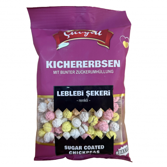 Grauzdēti turku zirņi cukurā, dažādas garšas, CILOGLU, 180g