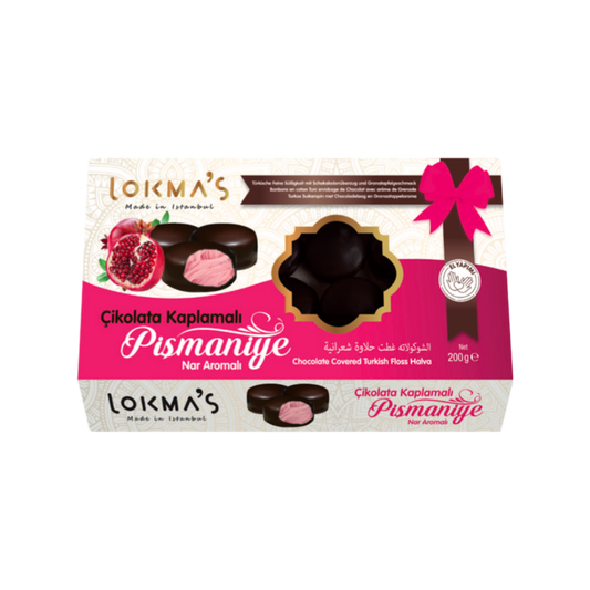 Lokma's granātābolu cukurvate šokolādē pismaniye 200g