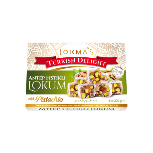 Lokma's lukums ar pistācijām 300g