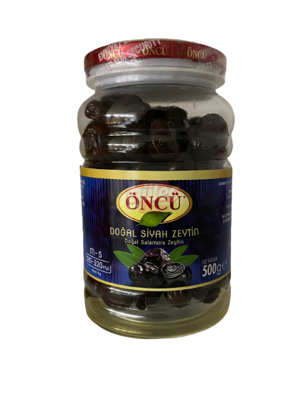 Öncu melnās olīvas M izmērs 500g