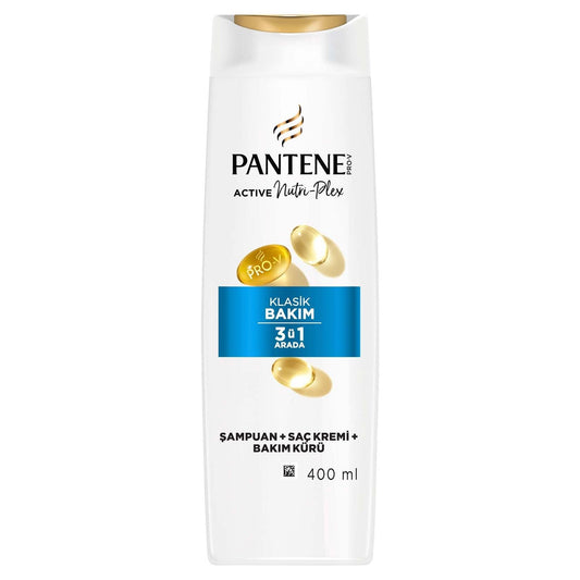 Pantene, Šampūns klasiskai kopšanai 3 in 1, 400ml