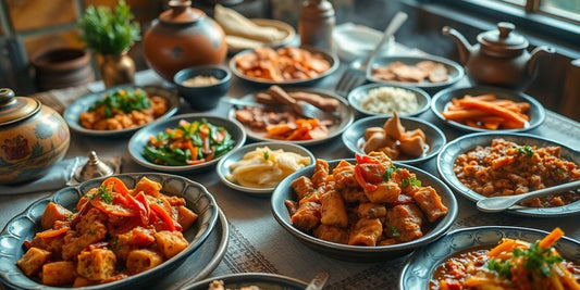 Daudzveidīgs ēdiens, vēsturiskas garšas, kultūras mantojums.