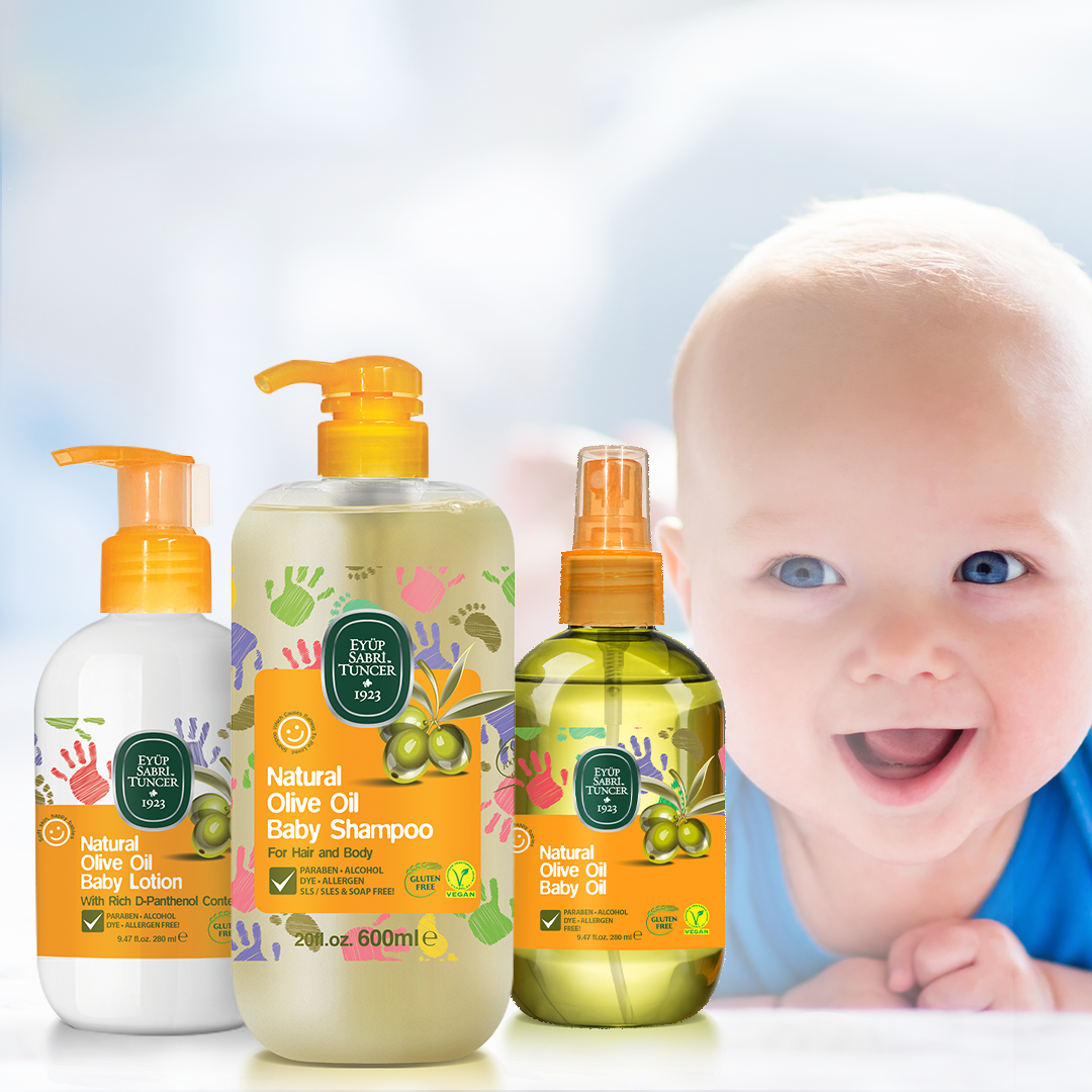 Eyup Sabri Tuncer Dabīgās Olīveļļas Eļļa Zīdaiņiem 280 ml 