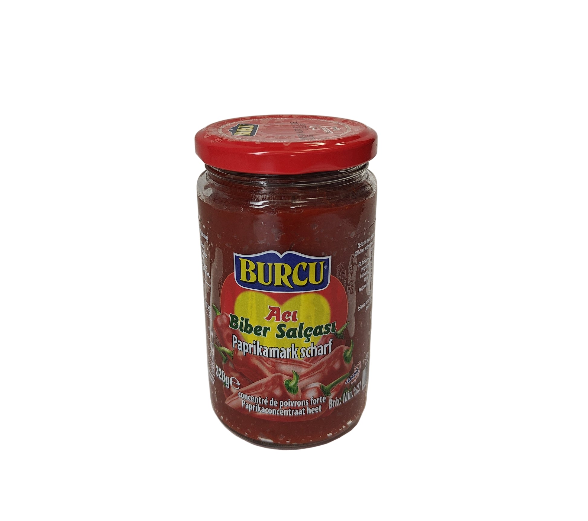 Aso piparu pasta 320g Burcu 