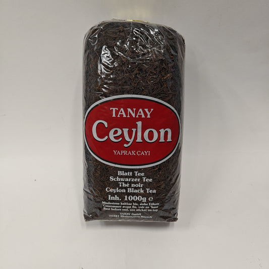 Melnā Ceilonas tēja 1000g Tanay