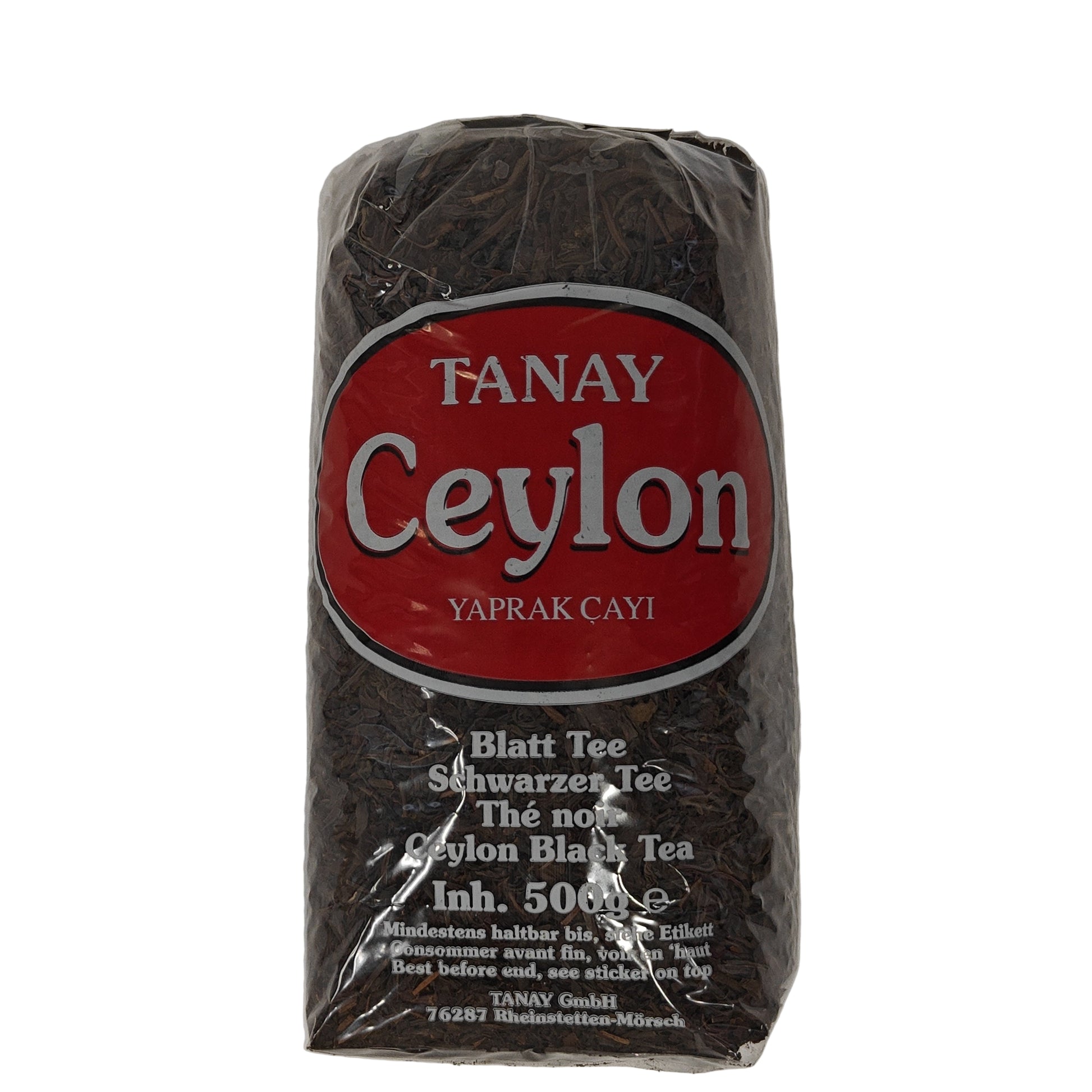 Melnā Ceilonas tēja 500g Tanay 