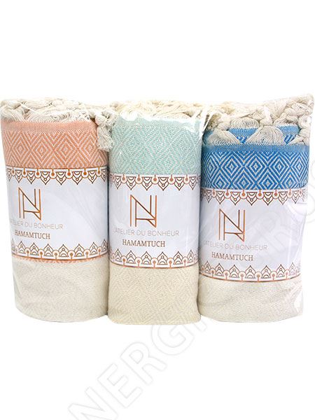 Pludmales, pirts dvielis, hamam 180x95 cm 