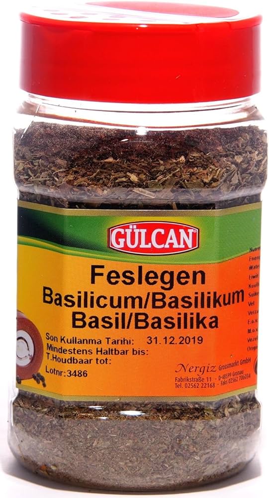Gulcan garšviela baziliks, 60g 