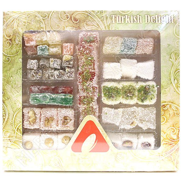 Особый лукум Avşarlar с разными вкусами 600г Avşarlar Karışık aromalı Lüks lokum 600g -  by Turku Kārums - lokum, lux lokum, lüks lokum, meyveli lokum