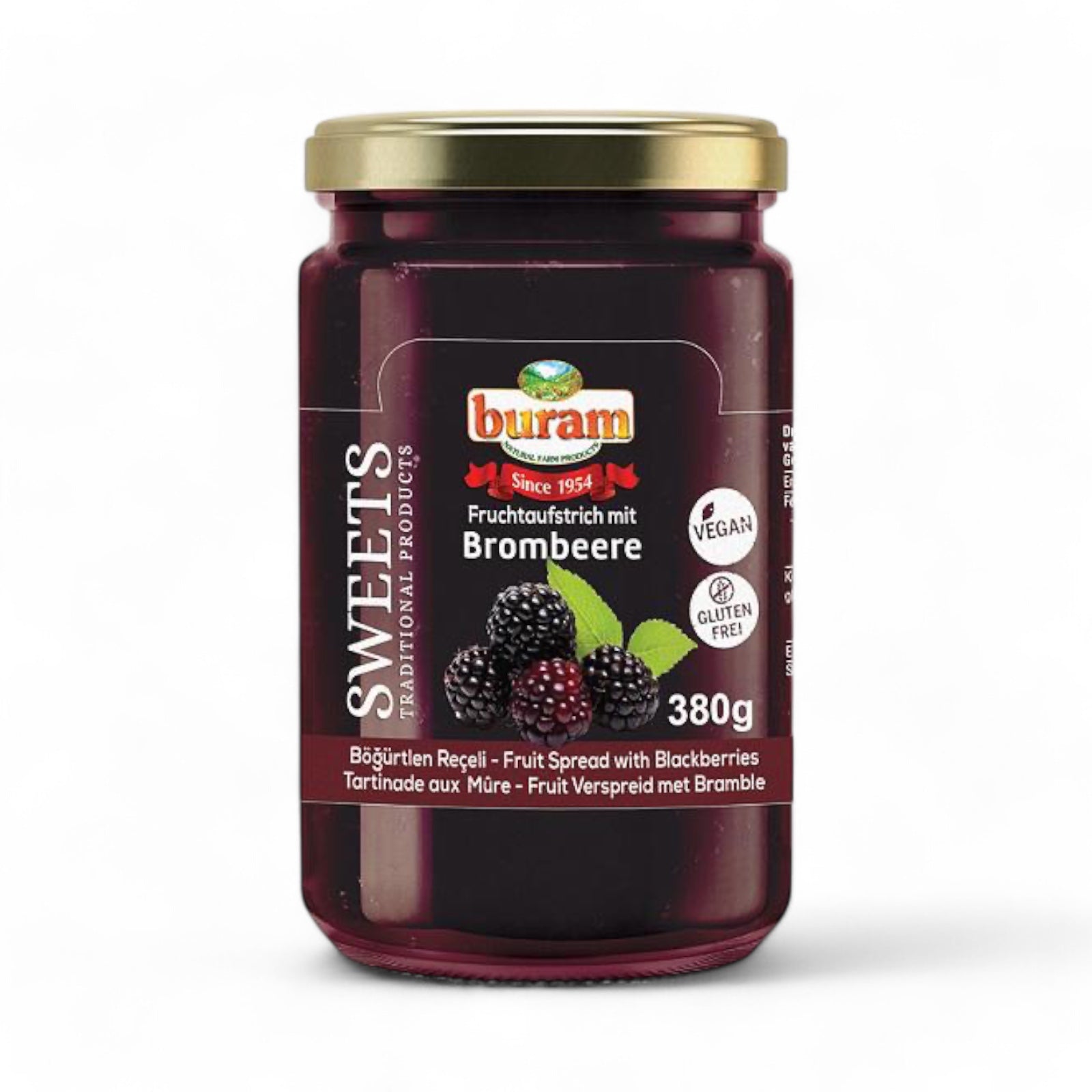 Buram kazenes ievārījums 380g kazenes ievarijums