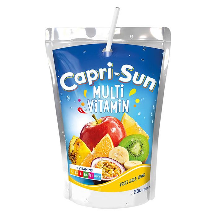 CAPRI-SUN Multi Vitamin sulu dzēriens 200ml CAPRI-SUN Multi Vitamin sulu dzēriens