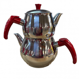 Двойной бирюзовый чайник, нержавеющая сталь