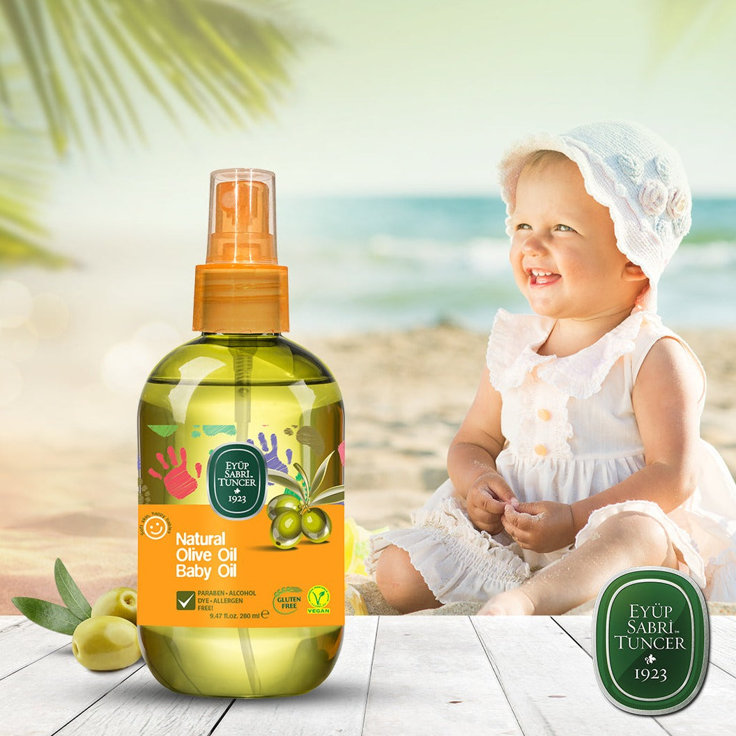 Eyup Sabri Tuncer Dabīgās Olīveļļas Eļļa Zīdaiņiem 280 ml 