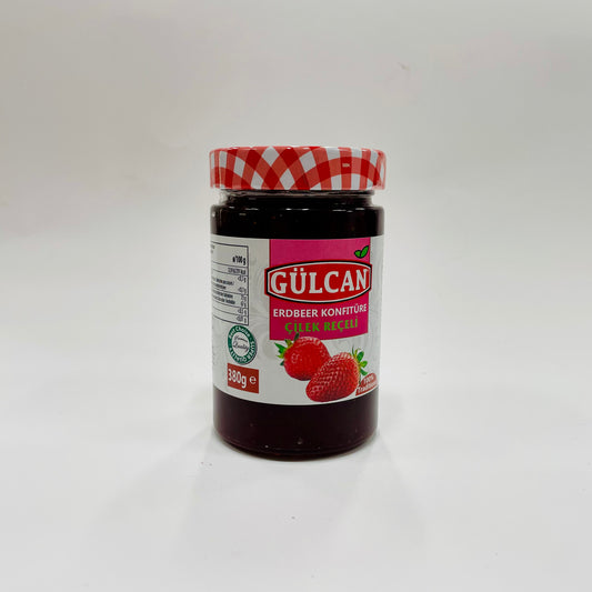 Gulcan zemeņu ievārījums, 380g