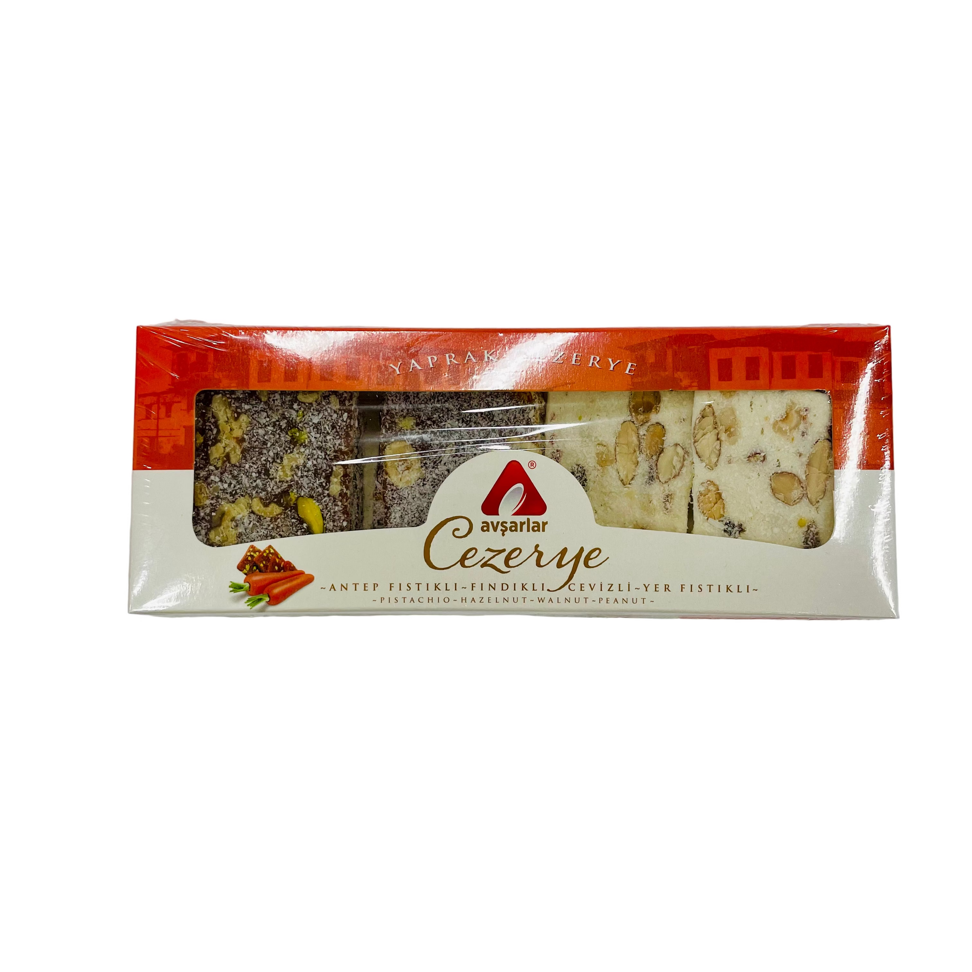 Avsarlar deserts ar burkāniem un pistācijām 220g 