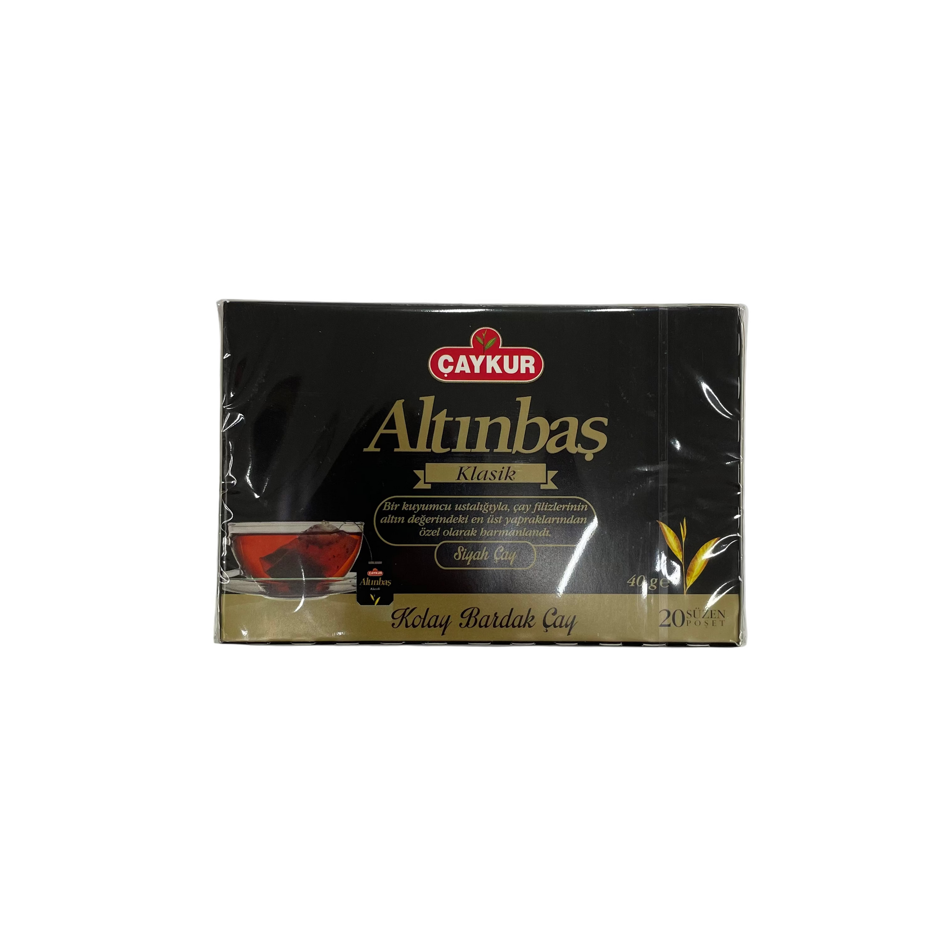 Caykur altinbas melnā tēja, 20x2g 