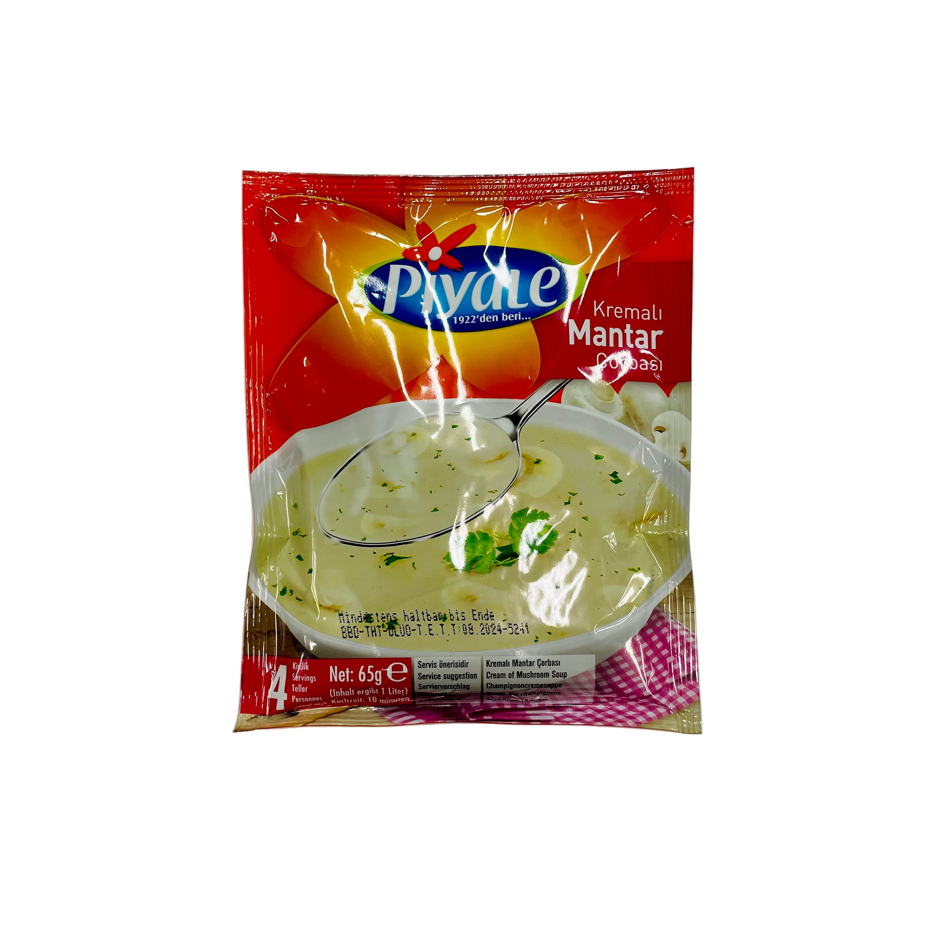 Piyale Mantar šampinjonu krēmzupa, 65g 
