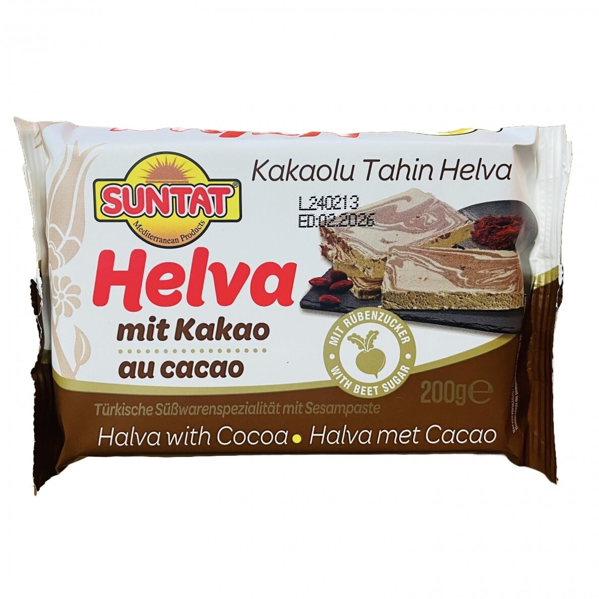 Halva ar šokolādi Suntat, 200g 
