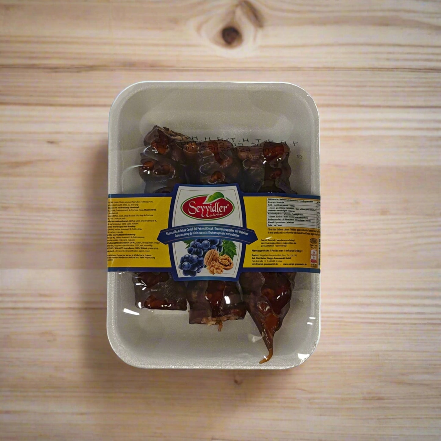 Сейидлер палочки с грецкими орехами и дополнительным виноградным патокой 300г