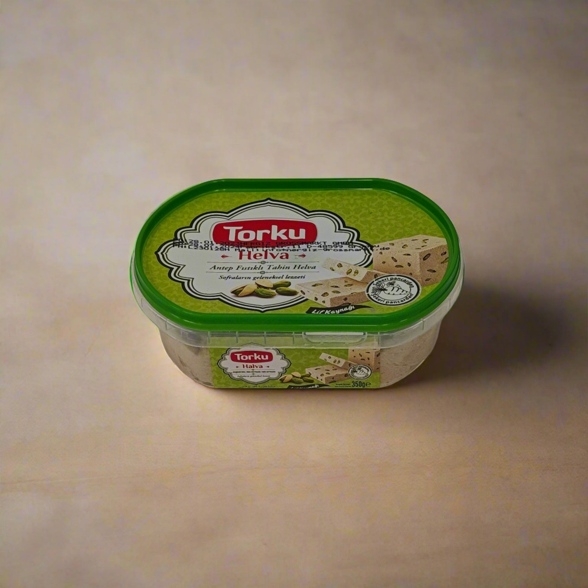 Турецкая халва с фисташками, 350г 