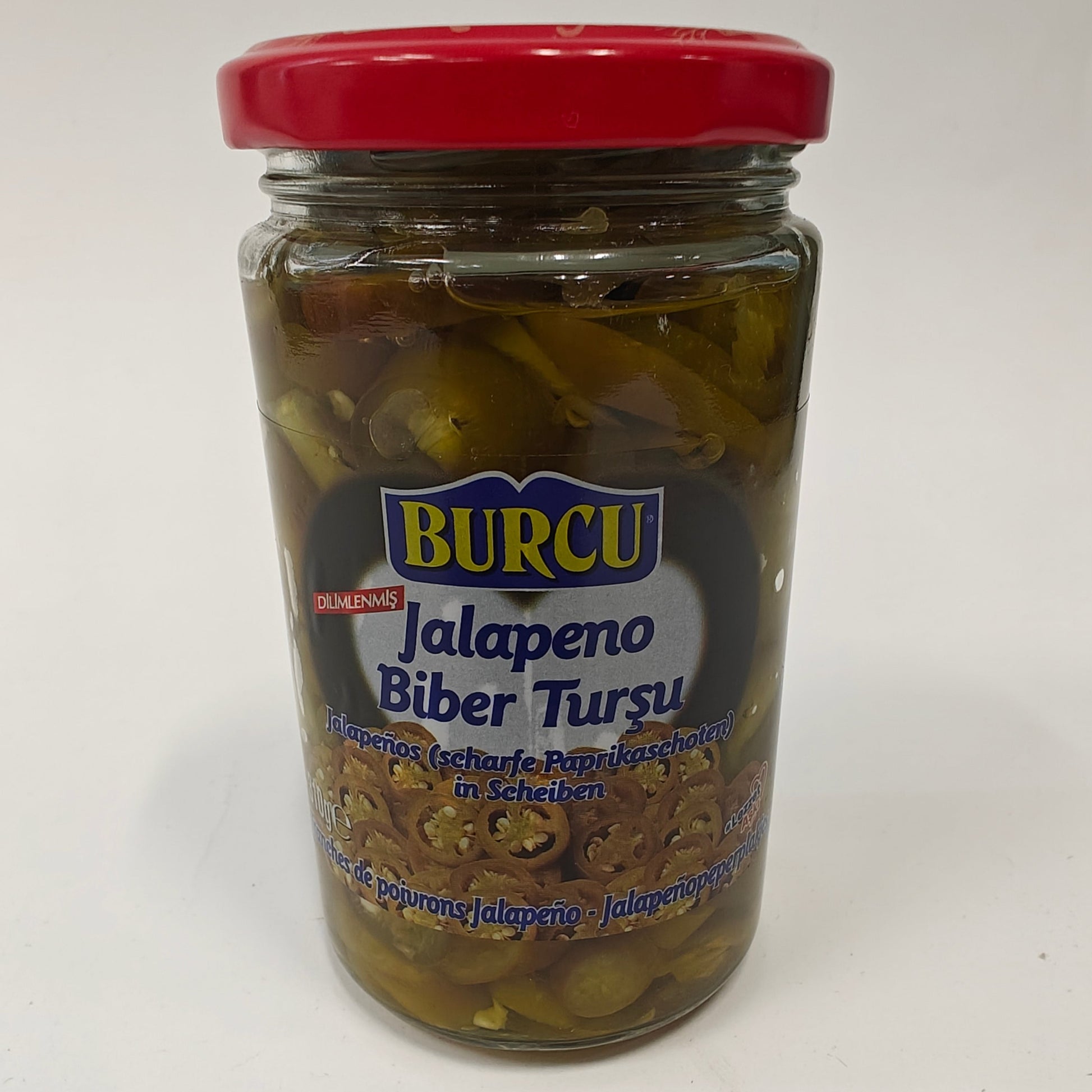 Маринованные перцы халапеньо 310г Burcu 