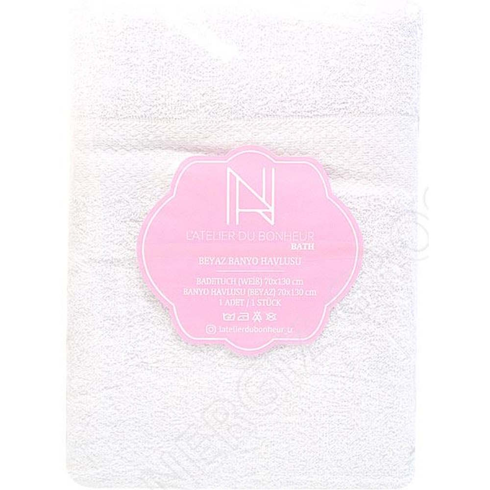 Latelier Полотенце для ванной, белое, хамам 70x130 см