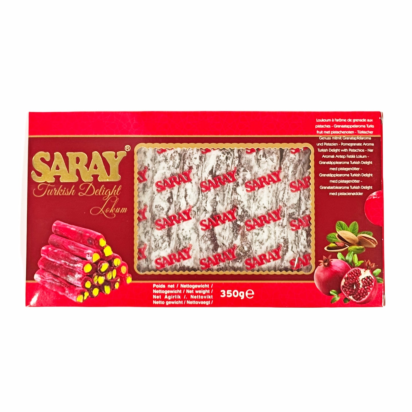 Пальчики с гранатом Saray с фисташками 350г