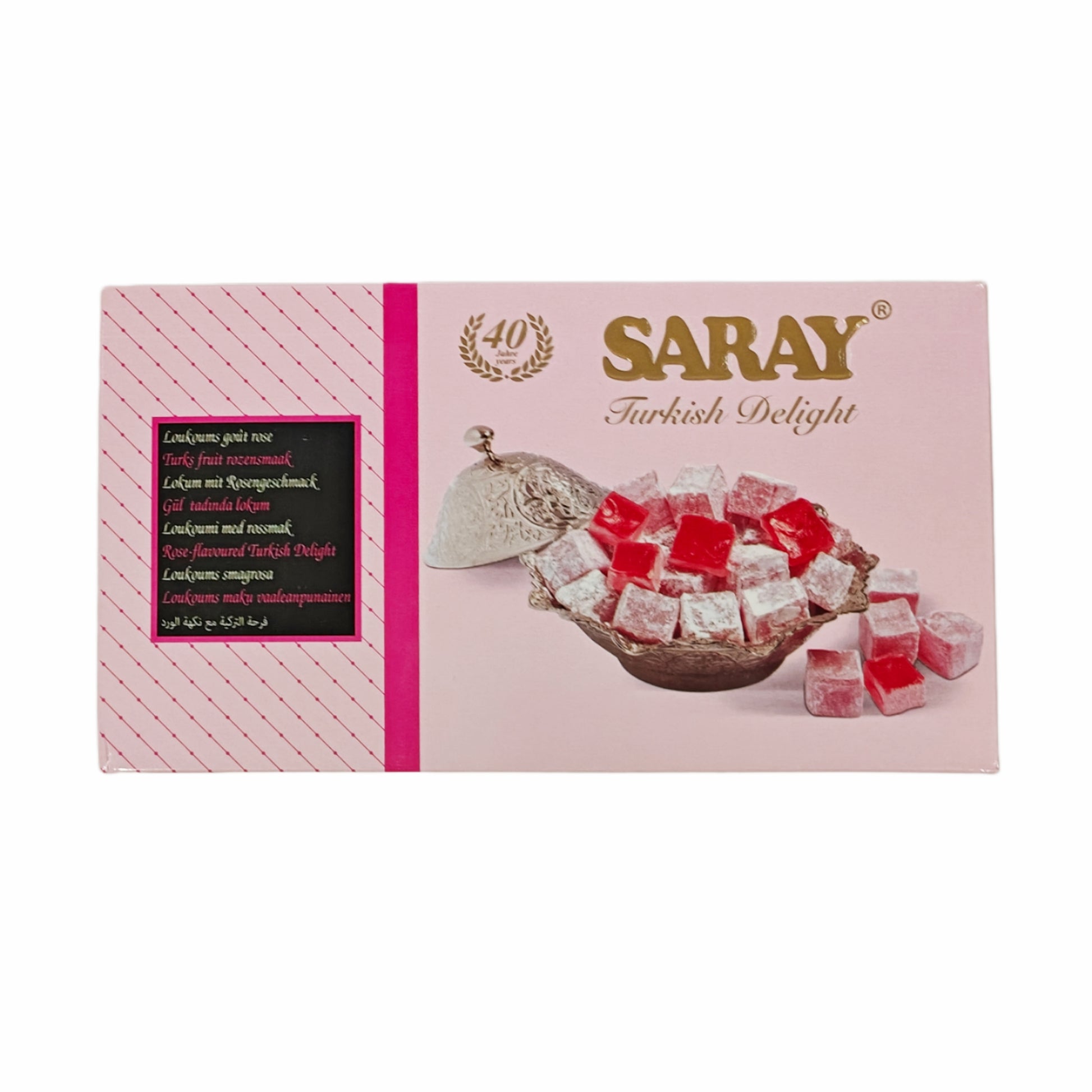 Сарай розовый лукум 400г 