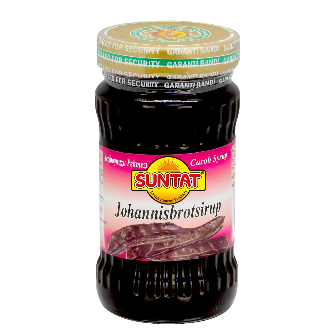 Jāņmaizītes koka - ceratoniju melase, stikla, Suntat 390g 