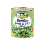 Burcu konservēti zaļie zirnīši 830g