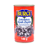 Burcu mustad oliivid ilma kivideta 140g