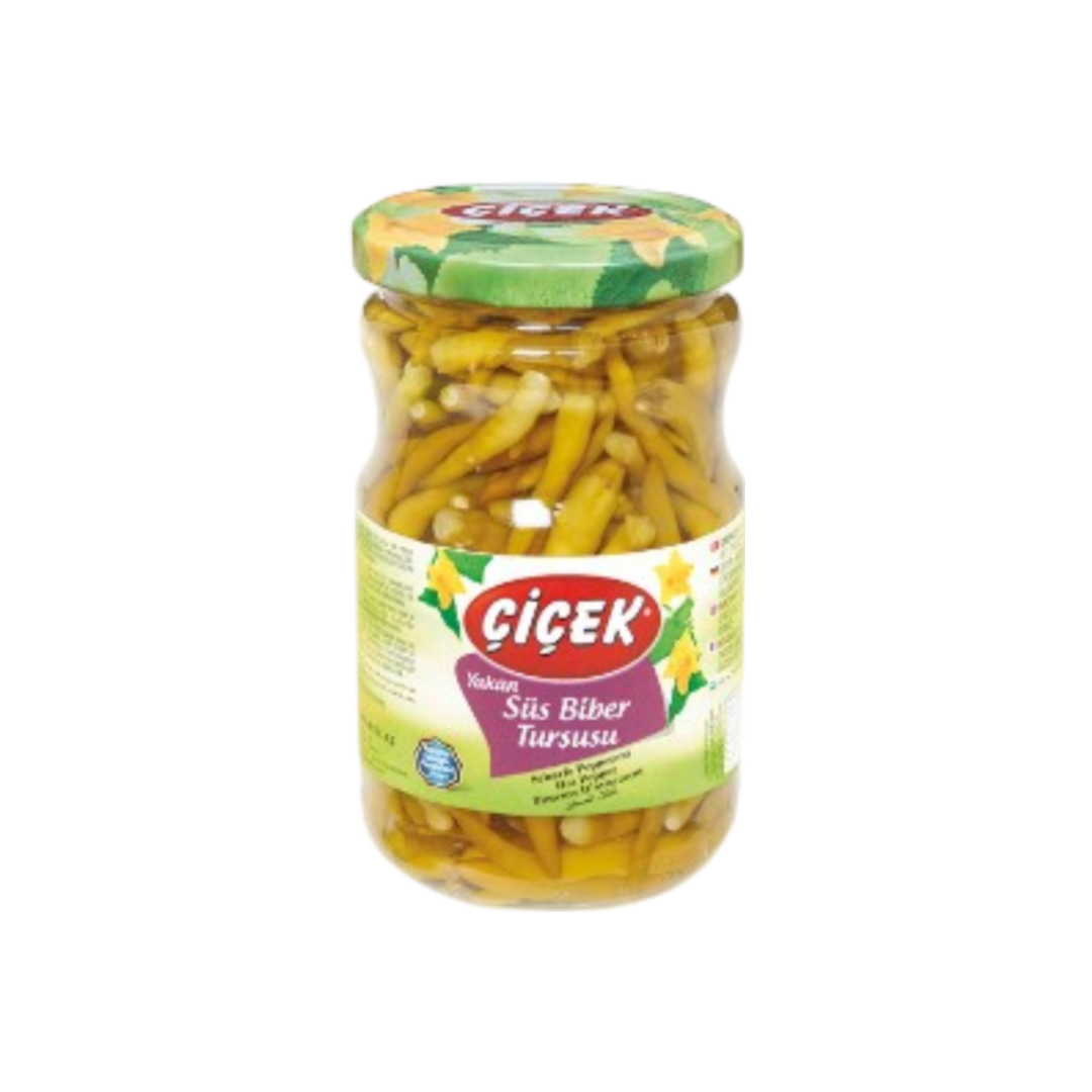 Çiçek marinētie pipari 370g