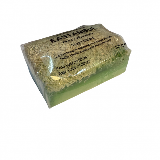 Tradicionālās dabīgās glicerīna ziepes, Roku darbs ar olīvu aromātu, 100g