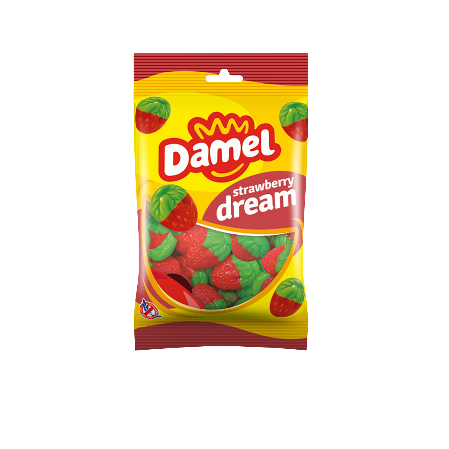 Damel Zemeņu želejkonfektes Dream 100g Halal (63146) 