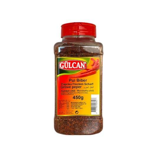 Gülcan sarkanās paprikas čili garšviela pārslās 450g