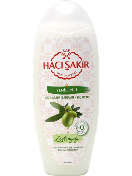 HS Šampūns + Matu krēms 2 in 1, ar olīveļļu, 500ml 