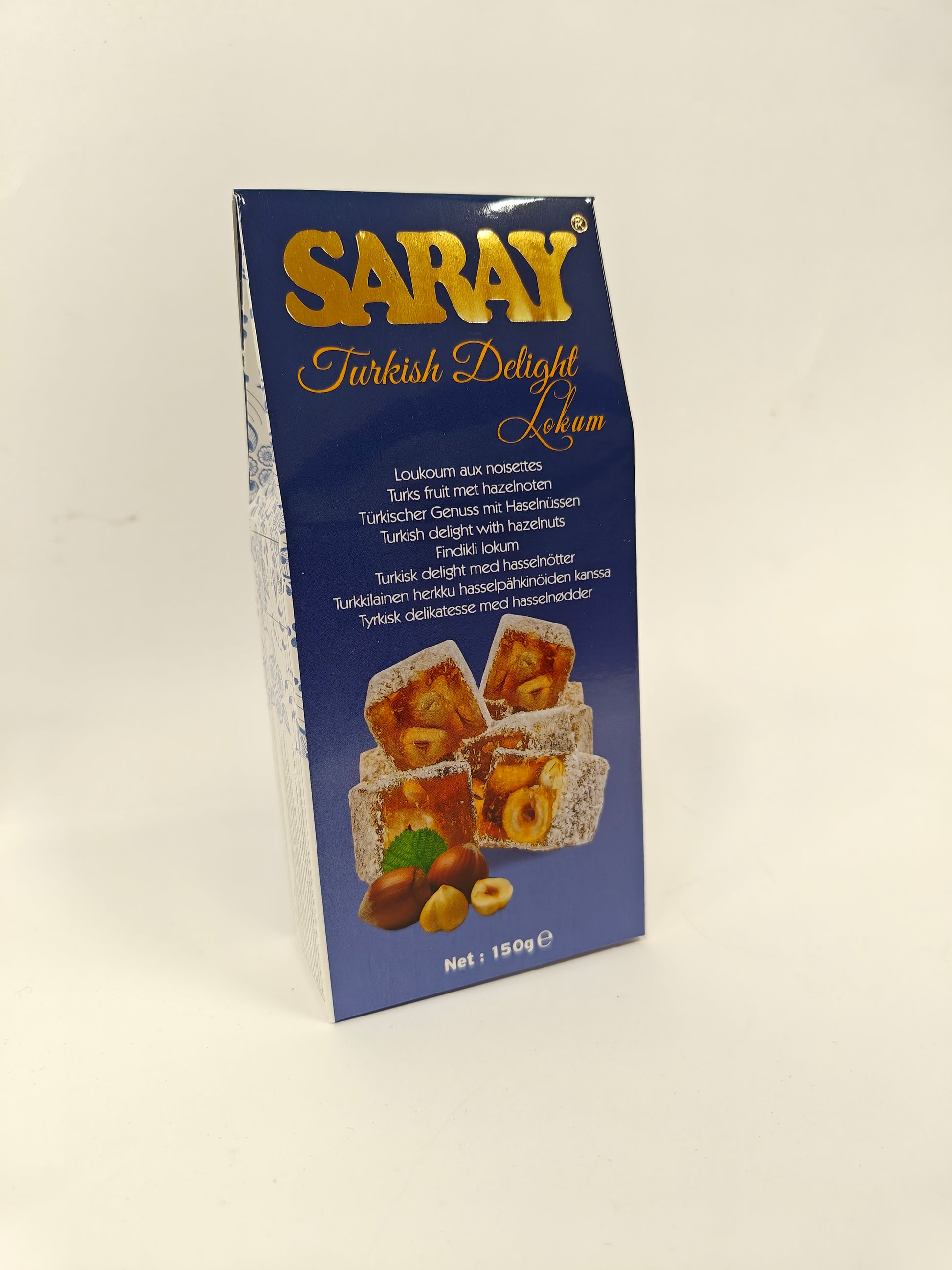 Сарай лукум с лесным орехом 150г lazdu riekstu lukums