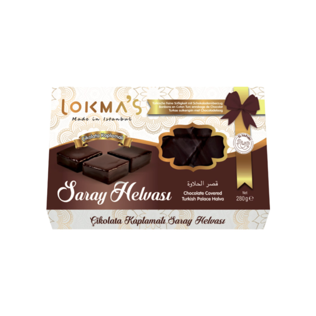 Lokma's cukurvates halva šokolādē 280g