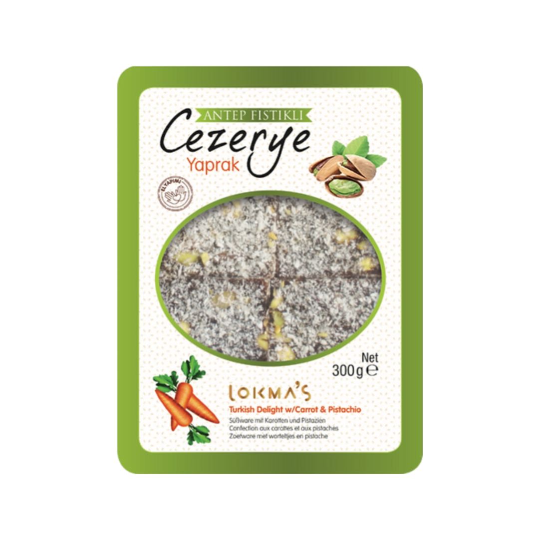 Десерты Lokma с морковью и фисташками 300г 