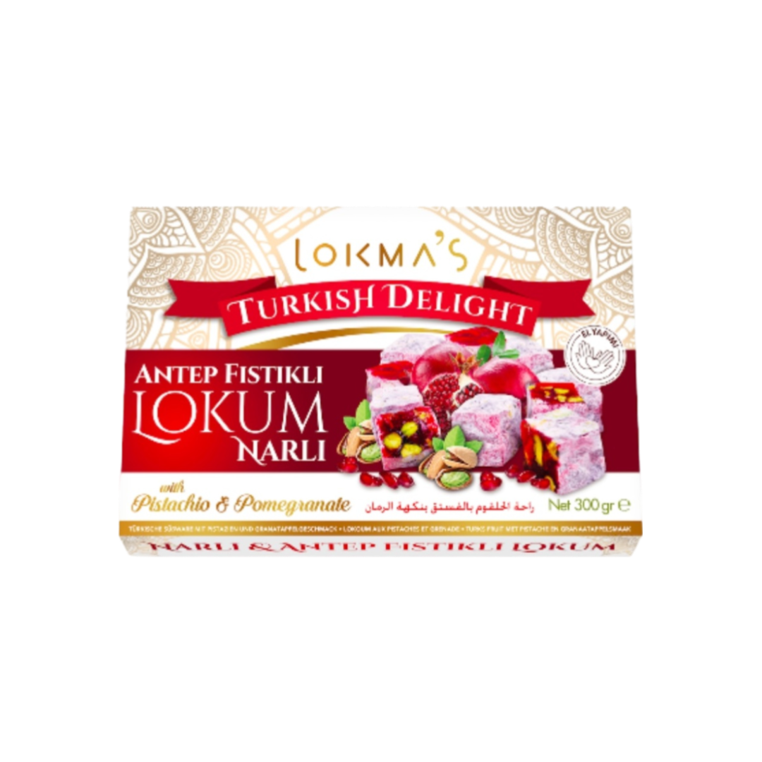 Лукум с гранатом и фисташками Lokma 300г 