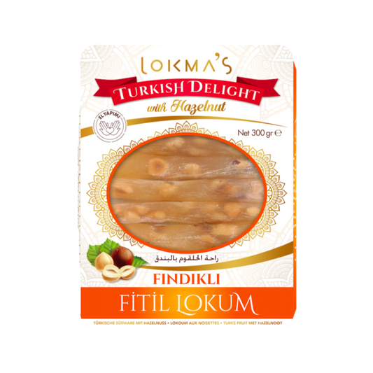 Lokma's granātābolu pirkstiņi ar lazdu riekstiem 300g