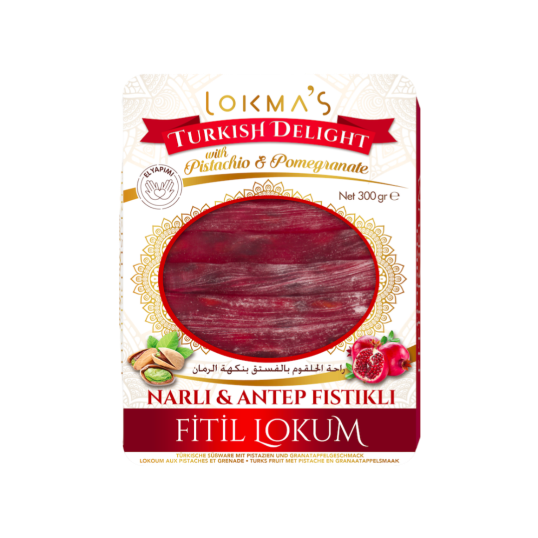 Пальчики с гранатом и фисташками Lokma 300г 