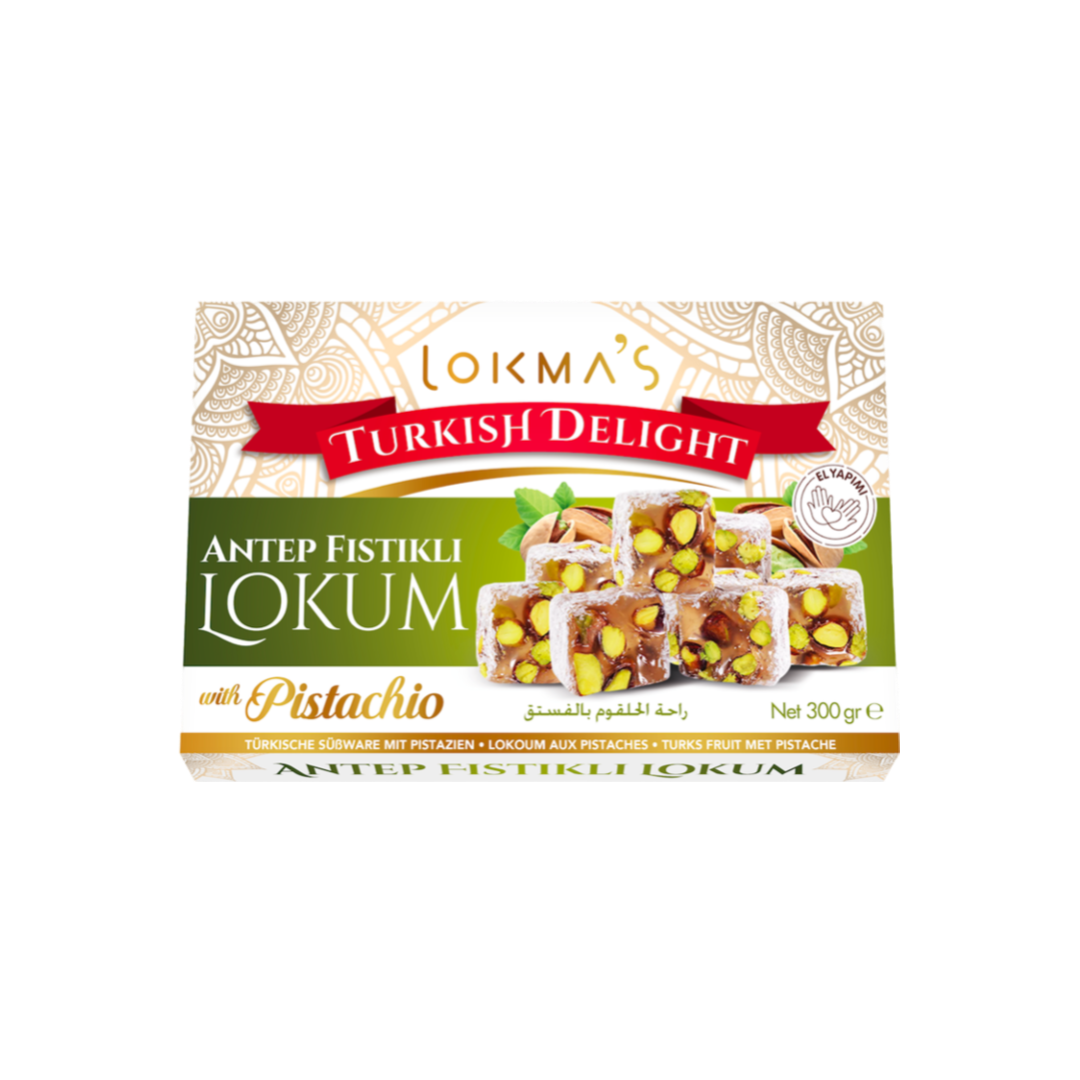 Лукум Lokma с фисташками 300г 
