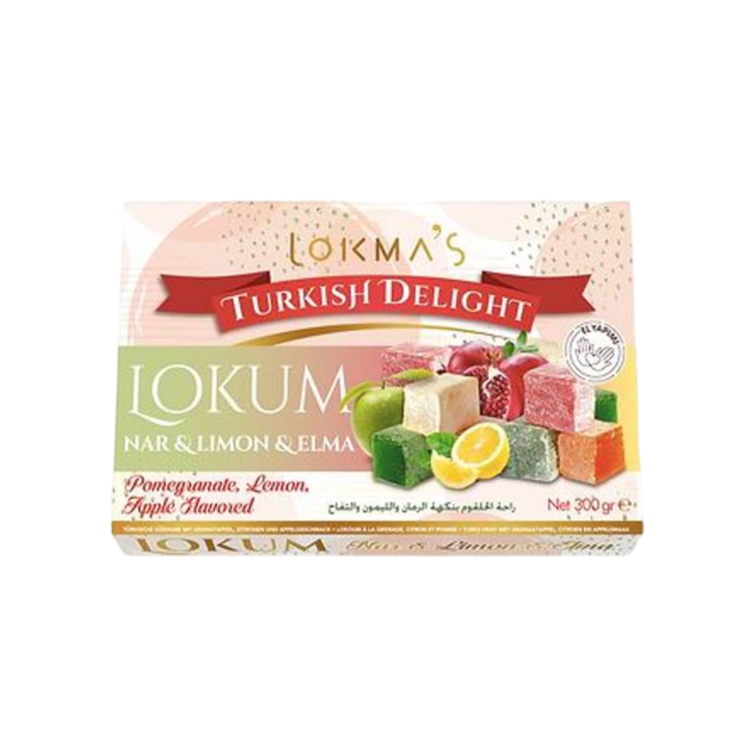 Лукум с миксом фруктов Lokma 300г 