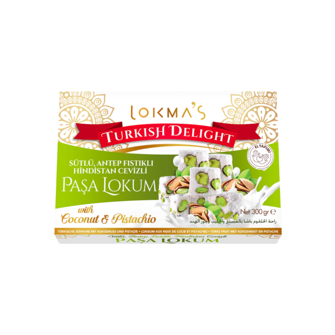 Лукум "Паша" от Lokma с фисташками 300г