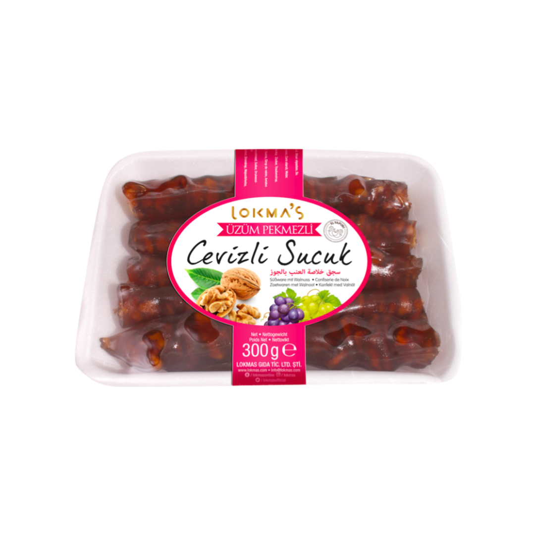 Палочки Lokma с лесными орехами, на тарелке 300г 