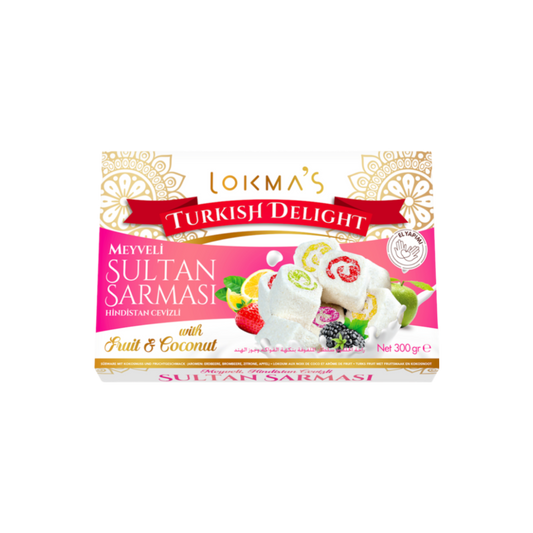 Lokma's sultan lukums ar augļiem 300g
